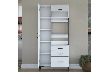 Manorma Highboard - Hvit - Oppbevaring - Skap - Oppbevaringsskap