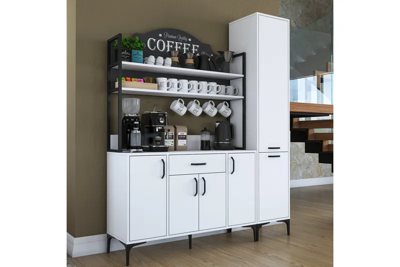 Manorma Highboard, Hvit