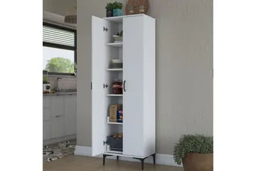 Manorma Highboard - Hvit - Oppbevaring - Skap - Oppbevaringsskap