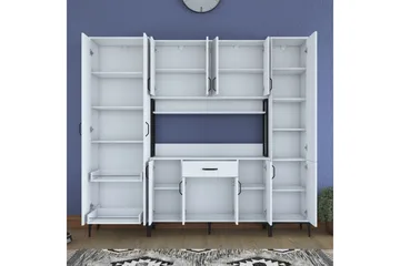 Manorma Highboard - Hvit - Oppbevaring - Skap - Oppbevaringsskap