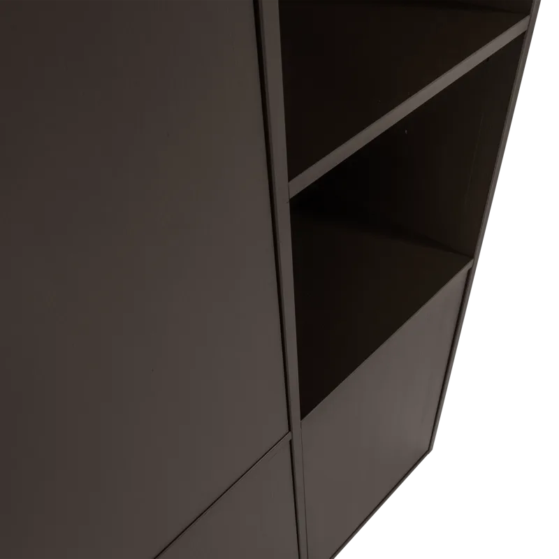 Oppbevaringsskap Meggy 215 cm - Mellombrun - Oppbevaring - Skap - Oppbevaringsskap