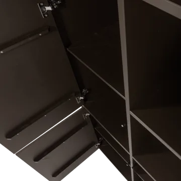 Oppbevaringsskap Meggy 215 cm - Mellombrun - Oppbevaring - Skap - Oppbevaringsskap