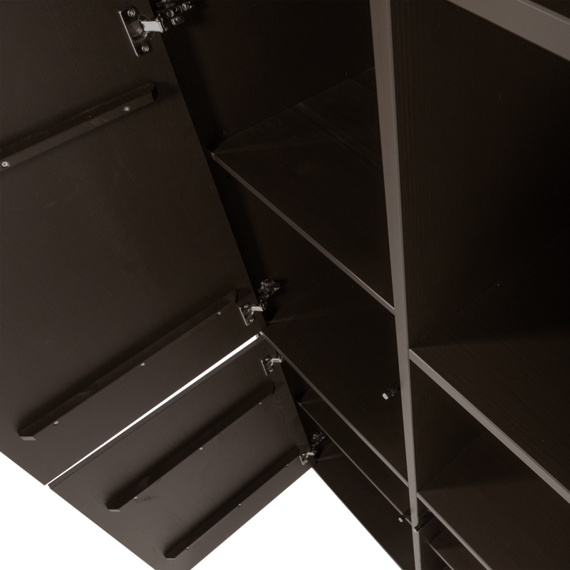 Oppbevaringsskap Meggy 215 cm - Mellombrun - Oppbevaring - Skap - Oppbevaringsskap