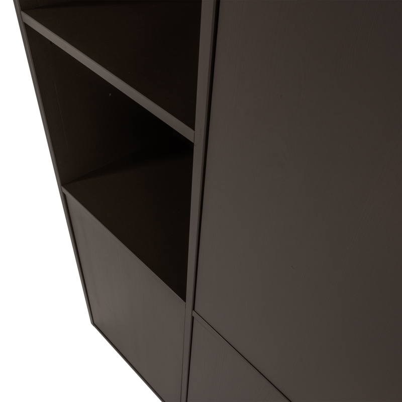 Oppbevaringsskap Meggy 215 cm - Mellombrun - Oppbevaring - Skap - Oppbevaringsskap