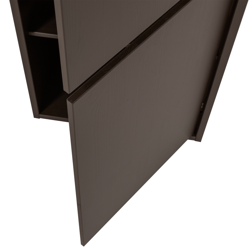 Oppbevaringsskap Meggy 215 cm - Mellombrun - Oppbevaring - Skap - Oppbevaringsskap