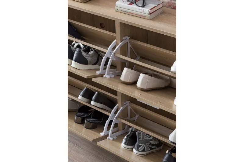 Metia Skoskap 120x24 cm - Brun - Oppbevaring - Skap - Oppbevaringsskap