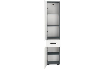 Michikue Highboard - Hvit - Oppbevaring - Skap - Oppbevaringsskap