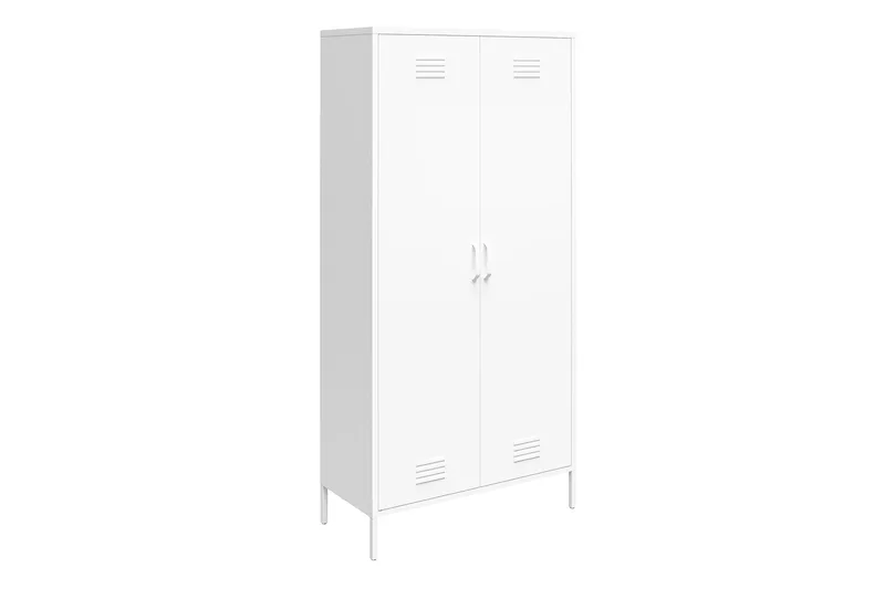 Mission District Highboard Hvit - Dorel Home - Oppbevaring - Skap - Oppbevaringsskap