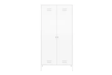 Mission District Highboard Hvit - Dorel Home - Oppbevaring - Skap - Oppbevaringsskap