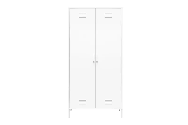 Mission District Highboard Hvit - Dorel Home - Oppbevaring - Skap - Oppbevaringsskap