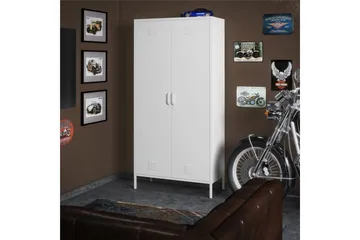 Mission District Highboard Hvit - Dorel Home - Oppbevaring - Skap - Oppbevaringsskap
