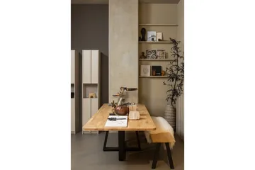 Morya Høyskap - Beige - Oppbevaring - Skap - Oppbevaringsskap