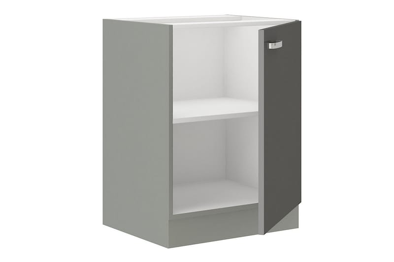 Multiline Skap 60x50x82 cm - Grå - Oppbevaring - Skap - Oppbevaringsskap