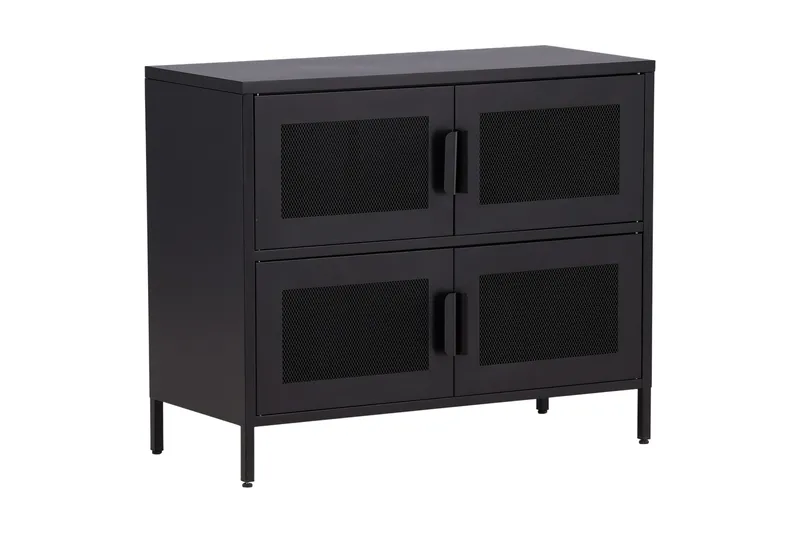 Nett Skapkommode 90x40x75 cm, Sort