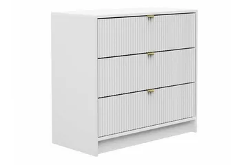 Novaj Highboard - Hvid - Oppbevaring - Skap - Oppbevaringsskap