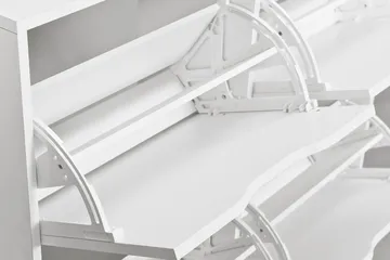 Novalis Skoskap 100 cm - Hvit - Oppbevaring - Skap - Oppbevaringsskap