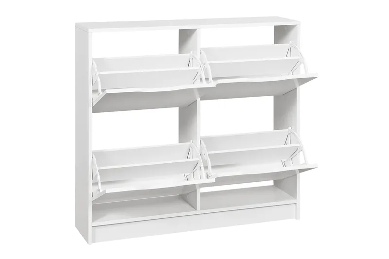 Novalis Skoskap 100 cm - Hvit - Oppbevaring - Skap - Oppbevaringsskap