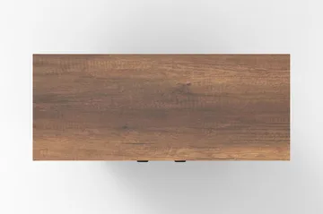 Numandro Highboard 40x96 cm - Teak/Antrasitt - Oppbevaring - Skap - Oppbevaringsskap
