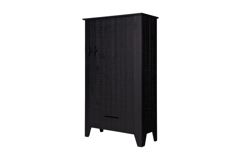 Oppbevaringsskap Amitra 85 cm - Svart Furu - Oppbevaring - Skap - Oppbevaringsskap