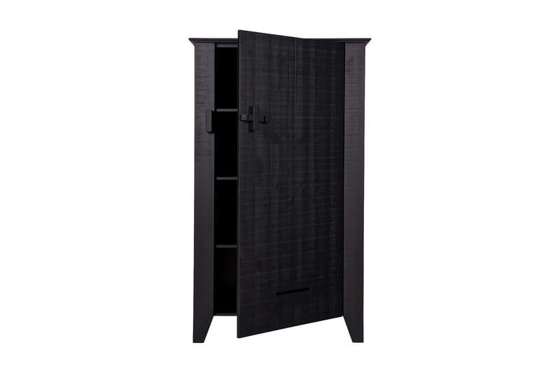 Oppbevaringsskap Amitra 85 cm - Svart Furu - Oppbevaring - Skap - Oppbevaringsskap