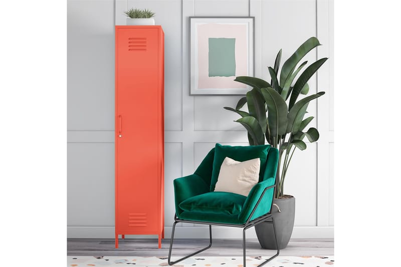 Oppbevaringsskap CacHe 38x40 cm 1 Dør Oransje - Novogratz - Oppbevaring - Skap - Oppbevaringsskap