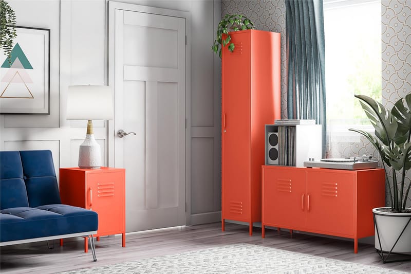 Oppbevaringsskap CacHe 38x40 cm 1 Dør Oransje - Novogratz - Oppbevaring - Skap - Oppbevaringsskap