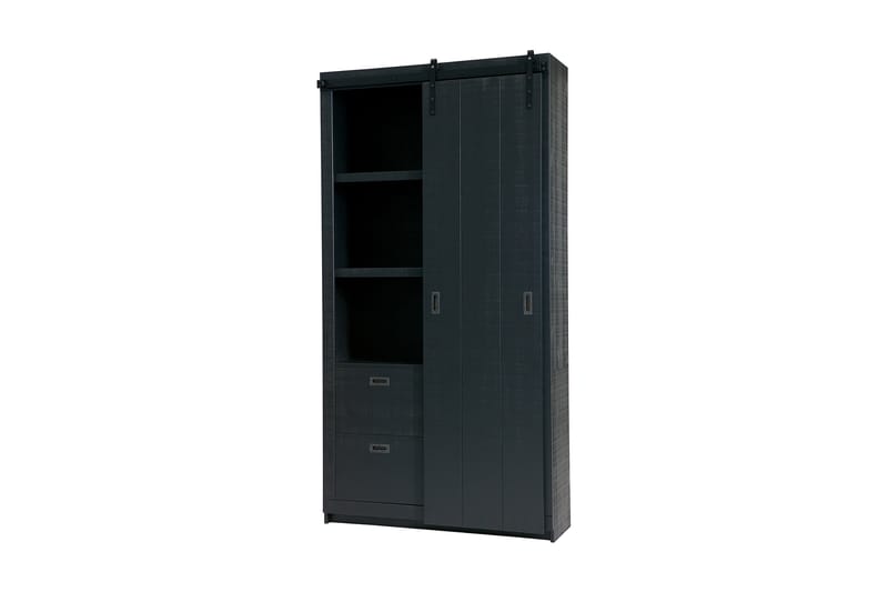 Oppbevaringsskap Celiette 122 cm - Svart Furu - Oppbevaring - Skap - Oppbevaringsskap