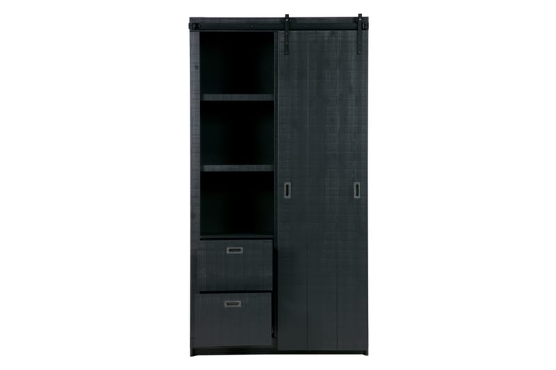 Oppbevaringsskap Celiette 122 cm - Svart Furu - Oppbevaring - Skap - Oppbevaringsskap