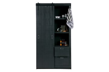 Oppbevaringsskap Celiette 122 cm - Svart Furu - Oppbevaring - Skap - Oppbevaringsskap