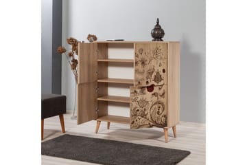 Oppbevaringsskap Gillberga 111 cm - Brun - Oppbevaring - Skap - Oppbevaringsskap