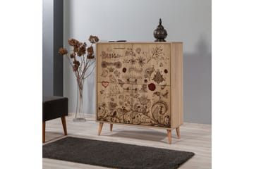 Oppbevaringsskap Gillberga 111 cm - Brun - Oppbevaring - Skap - Oppbevaringsskap