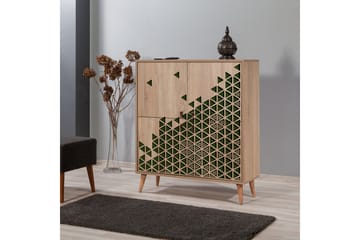 Oppbevaringsskap Gillberga 111 cm - Brun - Oppbevaring - Skap - Oppbevaringsskap