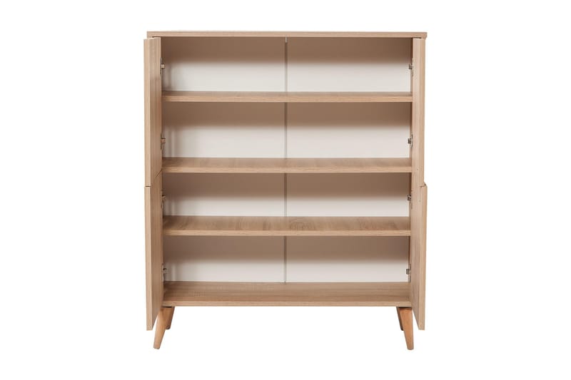 Oppbevaringsskap Gillberga 111 cm - Brun/Blå - Oppbevaring - Skap - Oppbevaringsskap