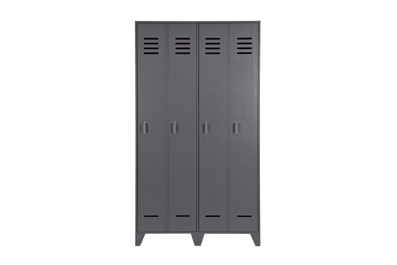 Oppbevaringsskap Irnerius 103x187x40 cm - Stålgrå Furu - Oppbevaring - Skap - Oppbevaringsskap