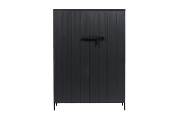 Oppbevaringsskap Shamus 100 cm - Svart Furu - Oppbevaring - Skap - Oppbevaringsskap