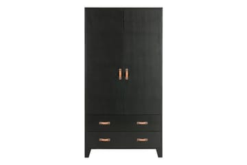 Oppbevaringsskap Shirrell 98x190 cm - Svart - Oppbevaring - Skap - Oppbevaringsskap