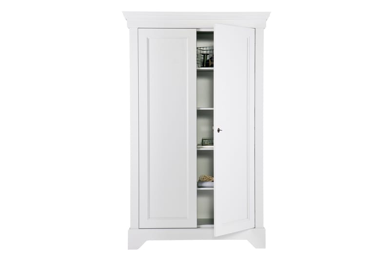 Oppbevaringsskap Sibeal 191 cm - Hvit - Oppbevaring - Skap - Oppbevaringsskap