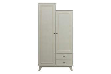 Oppbevaringsskap Southwick 98x190 cm - Offwhite - Oppbevaring - Skap - Oppbevaringsskap