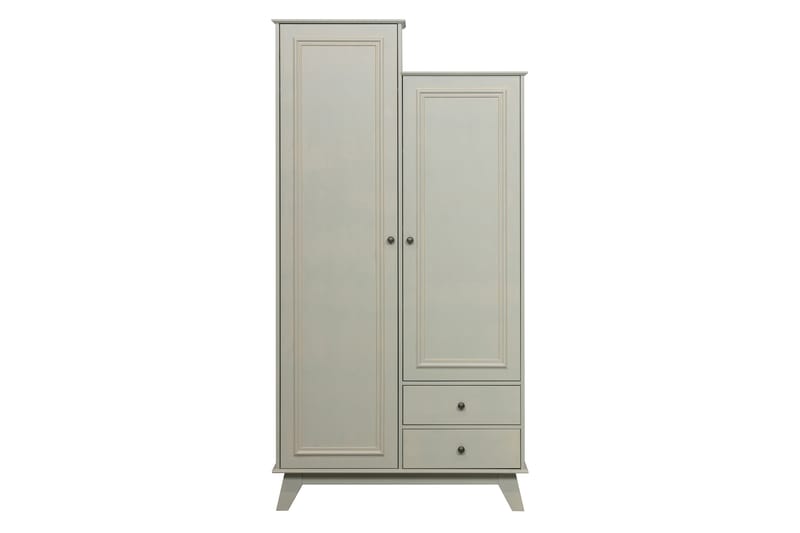 Oppbevaringsskap Southwick 98x190 cm - Offwhite - Oppbevaring - Skap - Oppbevaringsskap