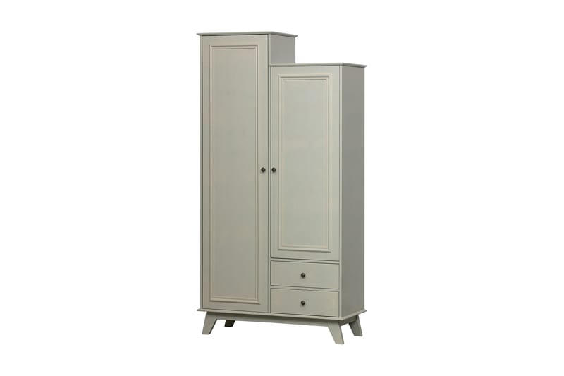 Oppbevaringsskap Southwick 98x190 cm - Offwhite - Oppbevaring - Skap - Oppbevaringsskap
