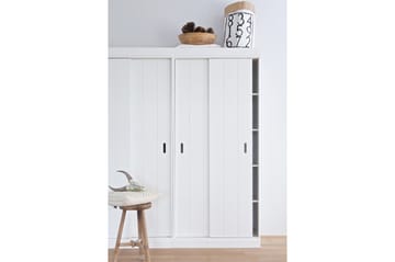 Oppbevaringsskap Venkata 85 cm - Hvit Furu - Oppbevaring - Skap - Oppbevaringsskap