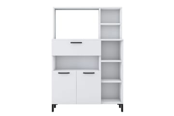 Oppbevaringsskap Violaceae 90x133,8 cm - Hvit - Oppbevaring - Skap - Oppbevaringsskap