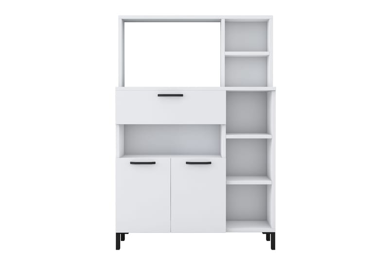 Oppbevaringsskap Violaceae 90x133,8 cm - Hvit - Oppbevaring - Skap - Oppbevaringsskap