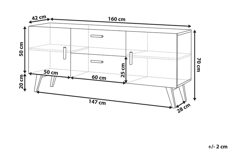 Paki Skap - Hvit - Oppbevaring - Skap - Oppbevaringsskap