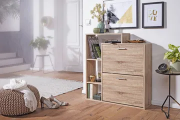 Pause Skoskap - Brun - Oppbevaring - Skap - Oppbevaringsskap