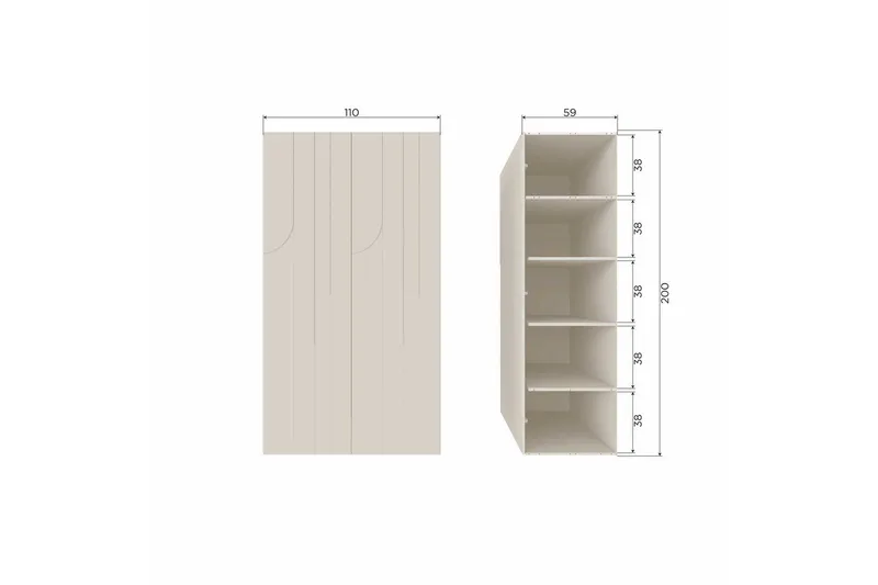 Oppbevaringsskap Rain - Oppbevaring - Skap - Oppbevaringsskap