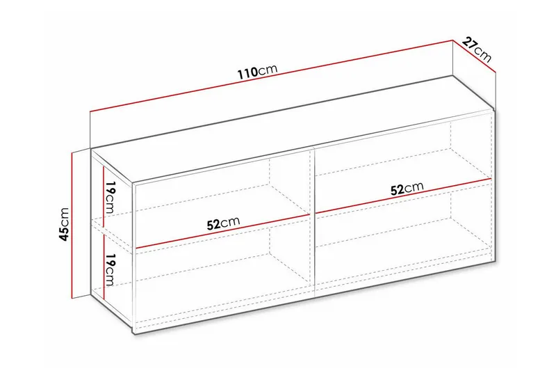 Rathmore highboard - Oppbevaring - Skap - Oppbevaringsskap