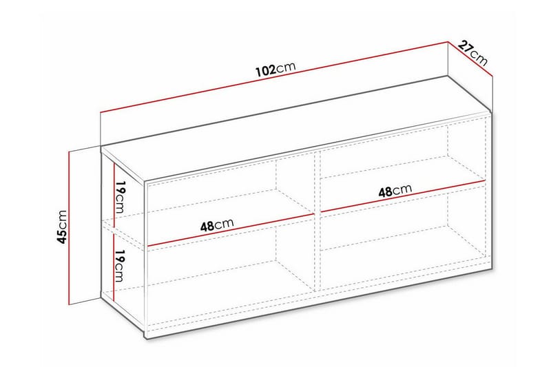 Rathmore highboard - Oppbevaring - Skap - Oppbevaringsskap