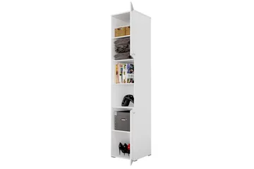 Rauk Förvaringsskåp 45 cm White High gloss 45x46x217 - Oppbevaring - Skap - Oppbevaringsskap