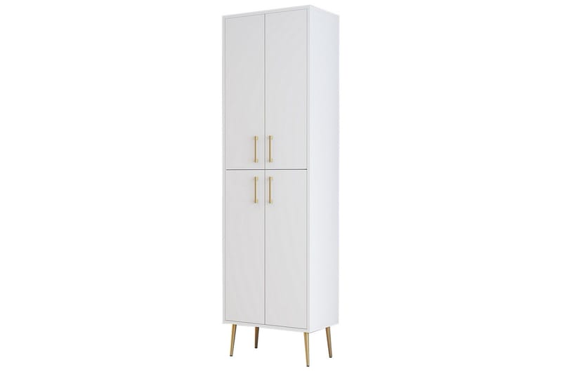 Retzow Highboard - Gull/Hvit - Oppbevaring - Skap - Oppbevaringsskap